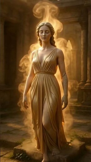 Stone Statue Transforms Into Real Woman | Magical AI Transformation in 8K