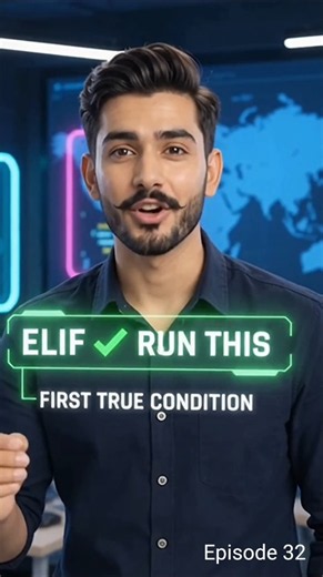 Python Checks Conditions in Order! 🤯 | if, elif, else | Python for Beginners | Episode 32