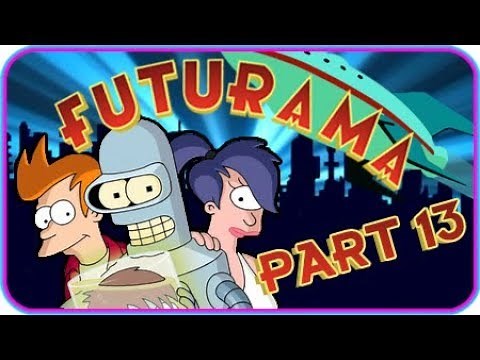 Futurama Walkthrough Part 13 (PS2, XBOX) Level 13: Rumble in the Junkyard