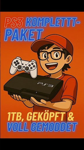 PS3 Complete Bundle – 1TB, ripped & fully modded! 🚀