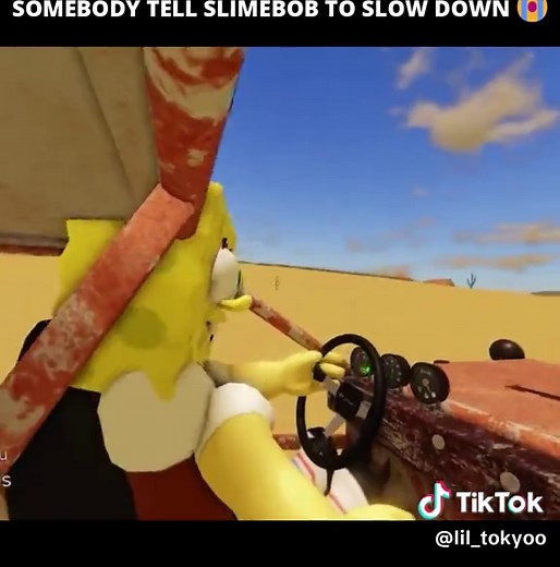 Slimebob's Wild Roblox Desert Ride!