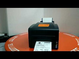 Gprinter 1225T Print Label Demo