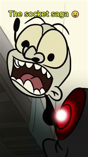 Electrical socket gone wrong #animation #scary #trending