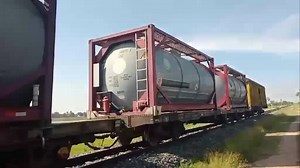 🚂 Fuel train passed pk44 950 to Phnom Penh on the southern line | Royal Railway Cambodia