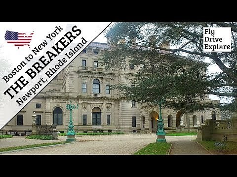 The Breakers, Newport Rhode Island - The Vanderbilt Mansion