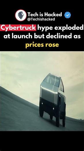 Cybertruck -- From Internet Craze to Silent Roads? ⚡🚙 #shorts