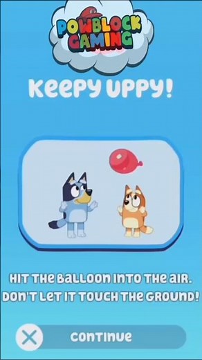 Bluey Plays KEEPY UPPY! 🎈🐶