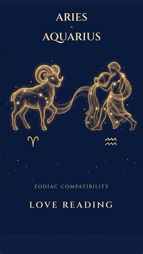 Aries and Aquarius Love Compatibility · Tarot Reading