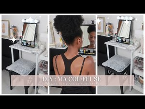 Fabriquer une coiffeuse soi-même à - 100€