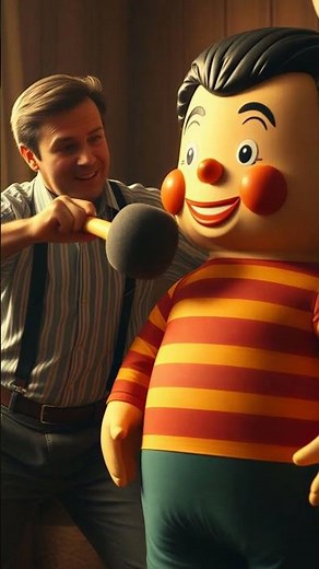 The 1961–1963 Bobo Doll Study #shorts #psychology #education #famous