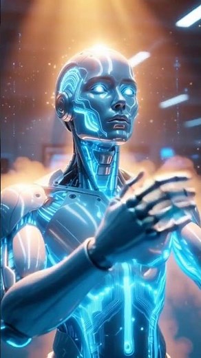 Robot Transforms Into Human | Emotional Sci-Fi Cinematic Short | AI 8K Transformation