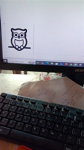 Owl 🦉 Symbol shortcut Key in ms word #computer #trending #computereducation