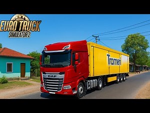 DAF XG on Indian Village Roads 🚛✨ This Drive Looks Beautiful!