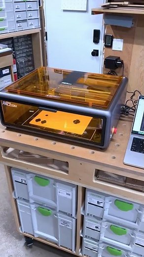 Creality’s all new Falcon A1 10 watt diode fully enclosed laser! #creality #crealitya1 #laser