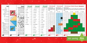 KS2 Christmas Holiday Homework Activity Pack