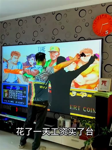 回味童年 內置2w款街機小霸王遊戲 無需聯網 即插即玩 插上電視 投影儀 電腦顯示器就能玩 #遊戲機 #童年回憶 #街機遊戲 #拳皇