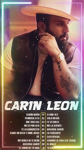 Carin Leon Mix Exitos 2025 🤟 Mejor Canción de Carin Leon #carinleon #bandaromántica #shortvideo