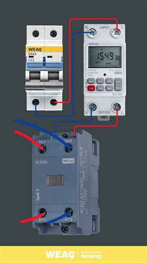 Magnetic Dispatch Tower: Timer Contactor System.