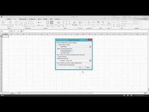 External Data Source in Pivot Table | Excel Tutorials for Beginners