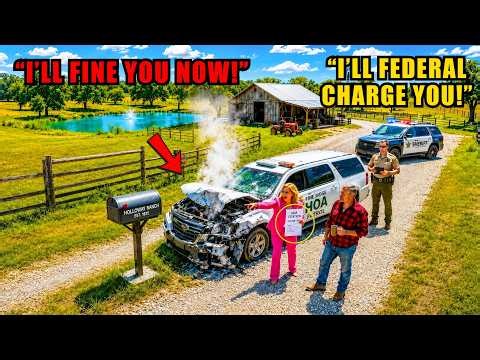 HOA “Cops” Kept Running Over My Ranch Mailbox — So I Installed One They Never Saw Coming