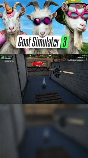 How to unlock Background Checker (hacker mask) in Goat Simulator 3 #shorts #goatsimulator3
