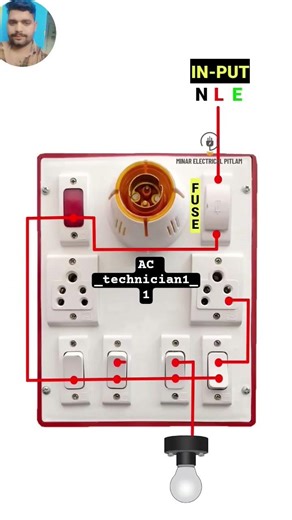 do bulb 2 switch ka 4 switch kaise connect Karen