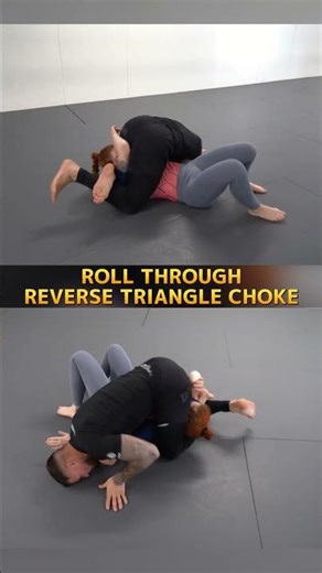 Roll Through Reverse Triangle Choke 🔥