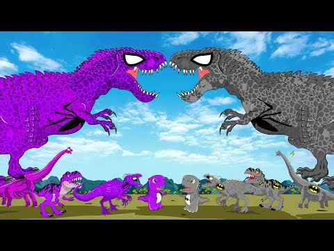 Super Dinosaur: Purple vs Red T-rex Dinosaur|The Absolute Worst Dinosaur You Could Get Caught By