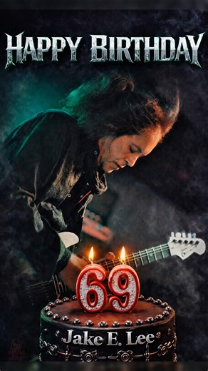 🔥 Happy 69th Birthday Jake E. Lee! #happybirthday #guitarhero #musichistory #jakeelee