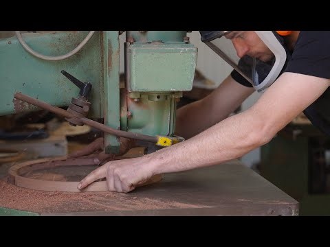 making HANDMADE wooden steering wheels