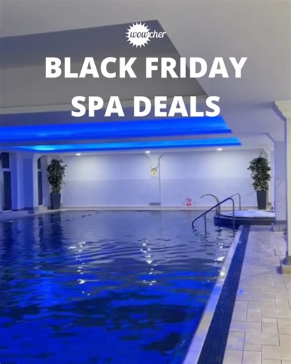 Wowcher on Instagram: "Our Best Black Friday Spa deals🧖‍♀️🧖‍♂️ With soothing massages, refreshing facials, and relaxing couples’ sessions on offer, you’re one step away from a proper breather. 🛒Buy now at link in bio"