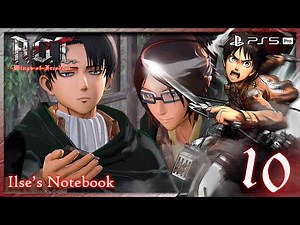 Ilse's Notebook (Attack Mode) | A.O.T. Wings of Freedom Walkthrough - Part 10 (PS5 Pro)