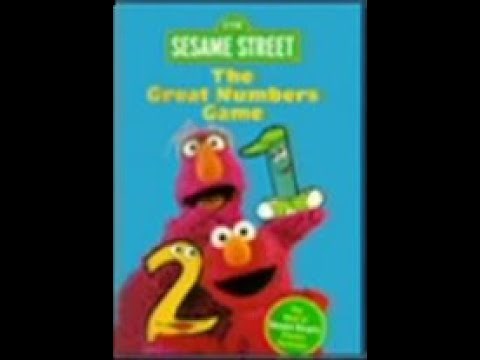 Opening and Closing to Sesame Street: The Great Numbers Game 2001 DVD