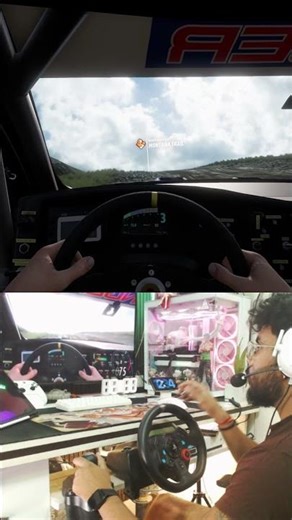 driving experience in virtual reality ☠️
