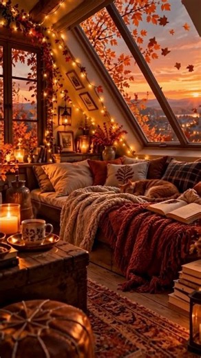 If autumn had a perfect little hiding place… it might look like this. 🍂✨