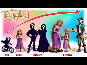 Tangled: Rapunzel Growing Up Compilation | Zappy WOW
