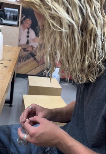 i think he enjoyed it- anyways happy valentines!! #fyp #foryoupage | Making Rings