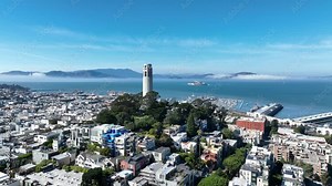 Coit Tower At San Francisco California United States. Cityscapes San Francisco California. Infrastructure Landscape Architecture Awesome. Infrastructure Urban Architecture Business Center Town.