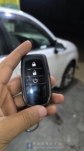 16K views · 160 reactions | Key to Push Start Conversion for Universal Car | Successfully done on Toyota Axio 2014 model #pushstart #Keylessentry #aftermarketpushstart | ProAuto বাংলাদেশ | Facebook
