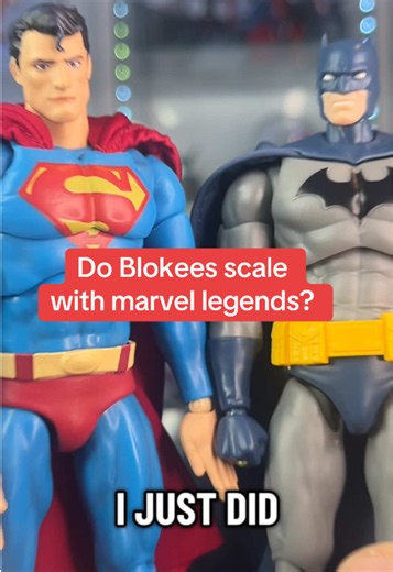 Do Blokees scale with Marvel Legends action figures?