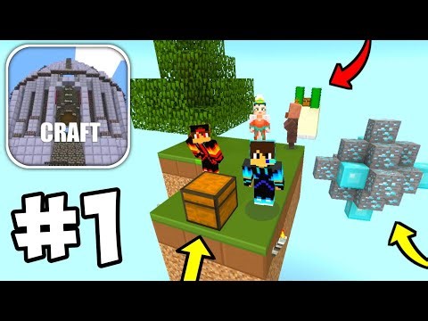 Minicraft Skyblock Multiplayer Survival Walkthrough Ep 1 - Sand & Diamonds Island