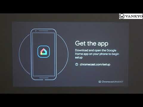 How to Connect the Google Chromecast to a VANKYO Projecotor to Watch Netflix Videos?
