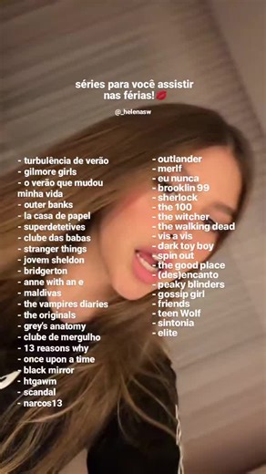 Séries para Assistir nas Férias! 🫶🏻