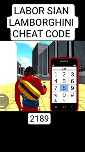LABOR SIAN LAMBORGHINI CHEAT CODE 2189#shorts #viral ‎⁨#indianbikesdriving3dnewtodayupdate