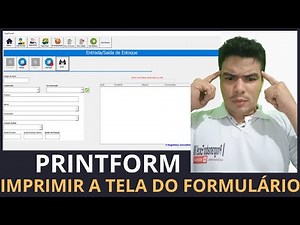 Como Imprimir a Tela do Formulario com PRINTFORM dica super Util para suas soluções diarias