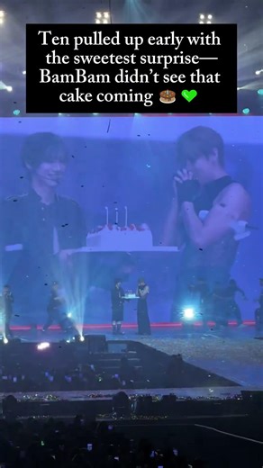 BamBam & Ten Reunite on Stage in Bangkok 🔥 #BamBam #Ten #GOT7 #NCT #ThaiLine #kpop