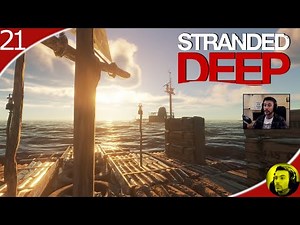 Reabastecerse en los barcos y mejorar la barca | Stranded Deep #21 | Gameplay Español