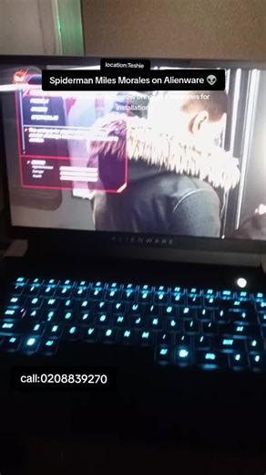 Gaming on Alienware never felt better bring in your machines for Pc games guys ...available tomorrow link up guys! #fyp #pcgaming #teshie #games #pc