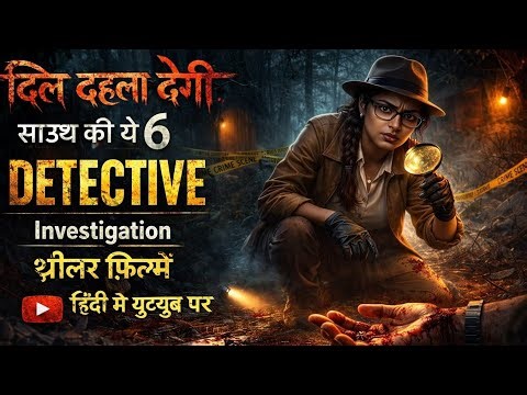 6 Best Hindi Dubbed Detective Thriller Movies 2026 | Crime Investigation & Mystery Films