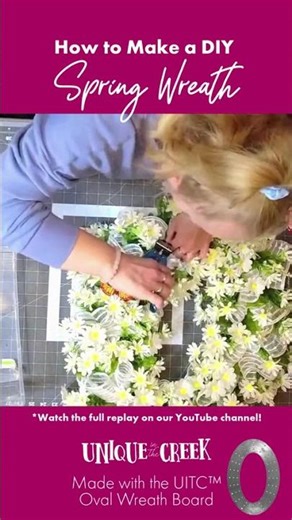 How to Make a Fresh Floral Wreath for Spring